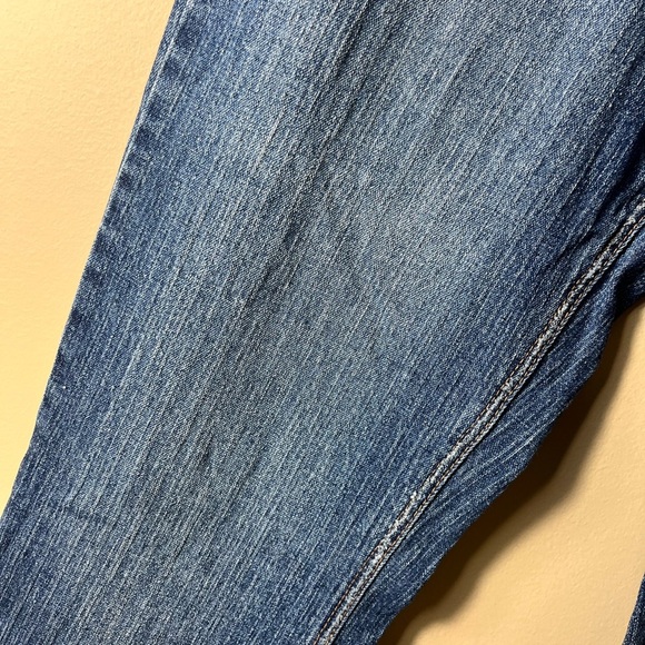 Vintage Bongo Flare Jeans Juniors 11 Y2K Low Rise Distressed Retro Denim Grunge - Picture 6 of 10